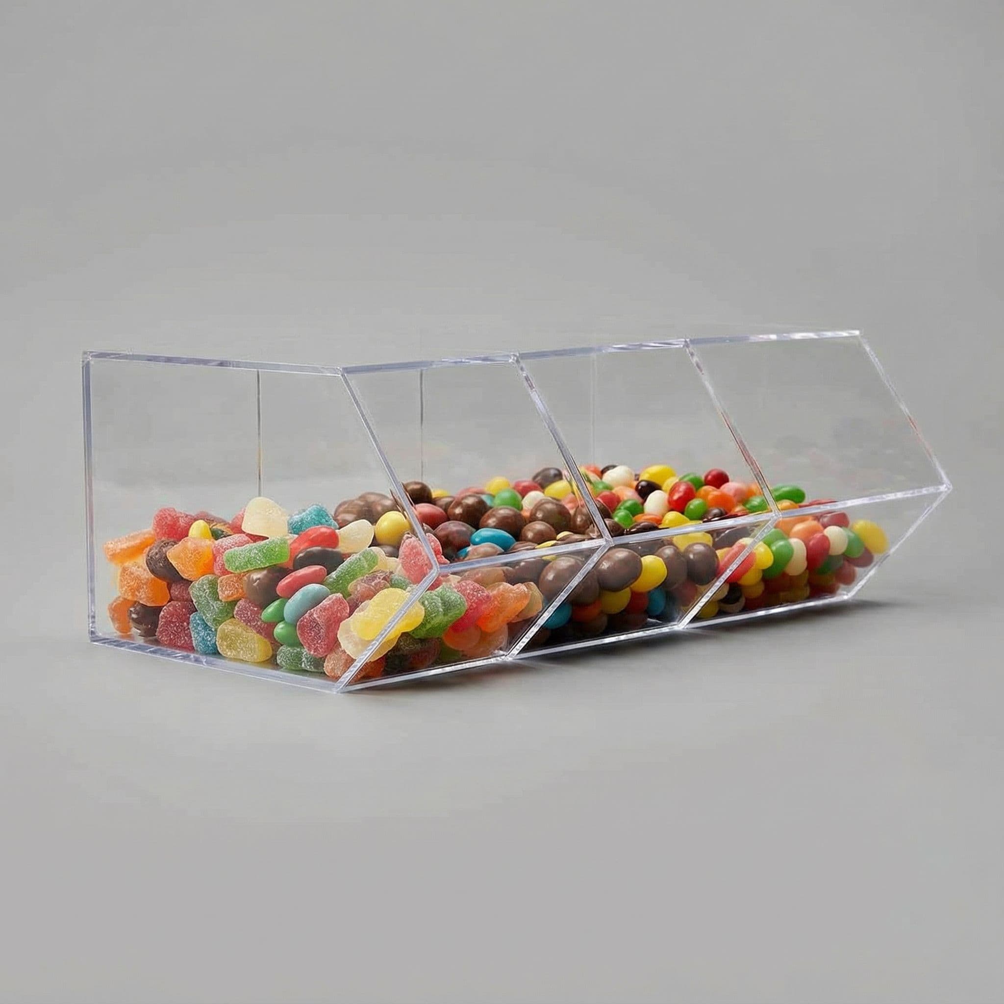 Caixa Para Alimentos - 3 Compartimentos — imagem 1