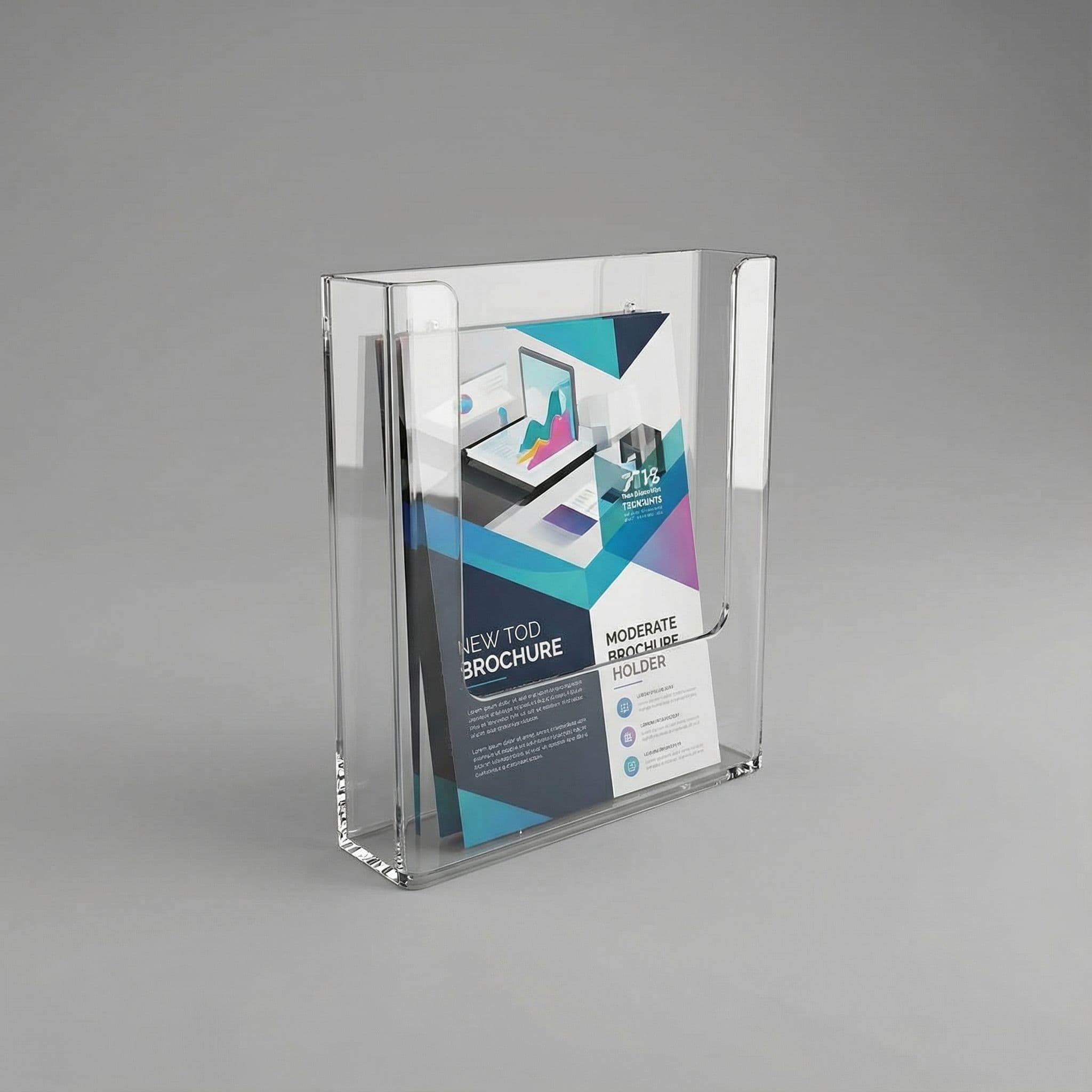 Porta-Folhetos A5 Vertical Parede — imagem 1