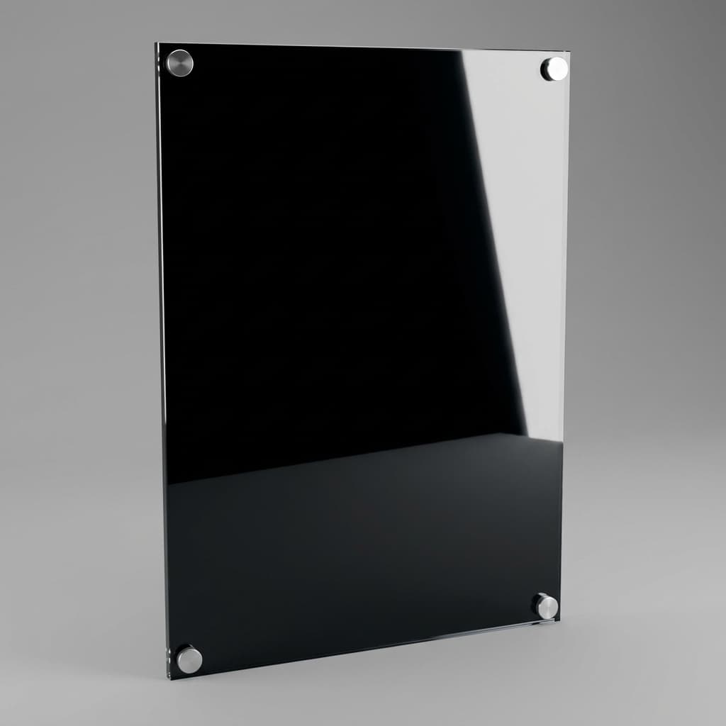Pack De Comunicação - Cantos Retos Preto — imagem 1